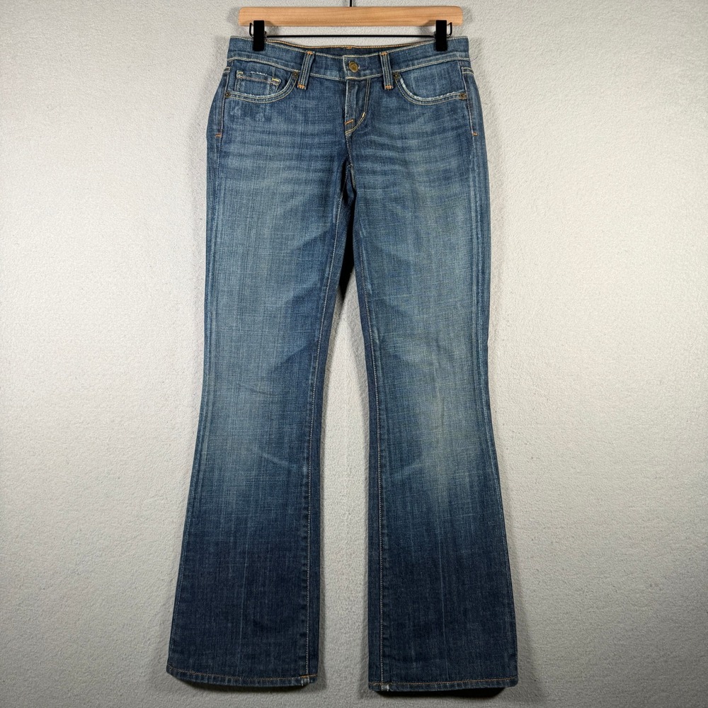 Citizens of Humanity Elle 064 Low Waist Bootcut Jeans Blue 26 064-001